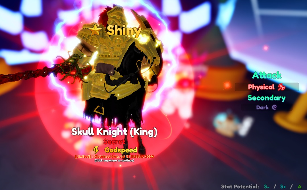 Shiny Skull Knight (King)