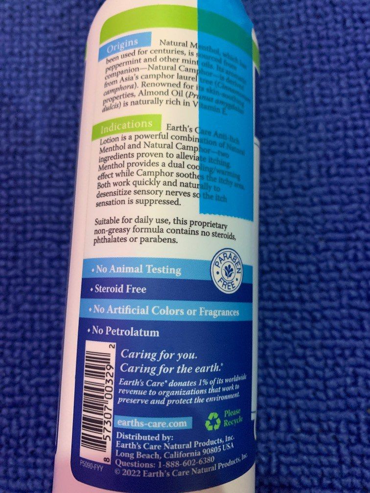 Anti-itch Body Lotion (237ml), Beauty & Personal Care, Bath & Body ...