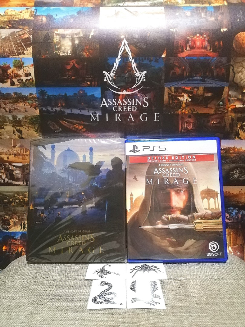 Assassin's Creed Mirage Deluxe Edition, PlayStation 4 - Game