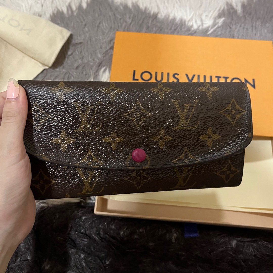 Dompet Louis Vuitton Emilie 2019, Barang Mewah, Tas & Dompet di Carousell