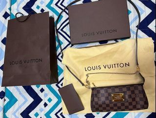 Black Replacement Strap for Louis Vuitton Felicie ; Big Pochette from Multi  Pochette; Eva Clutch, Luxury, Bags & Wallets on Carousell