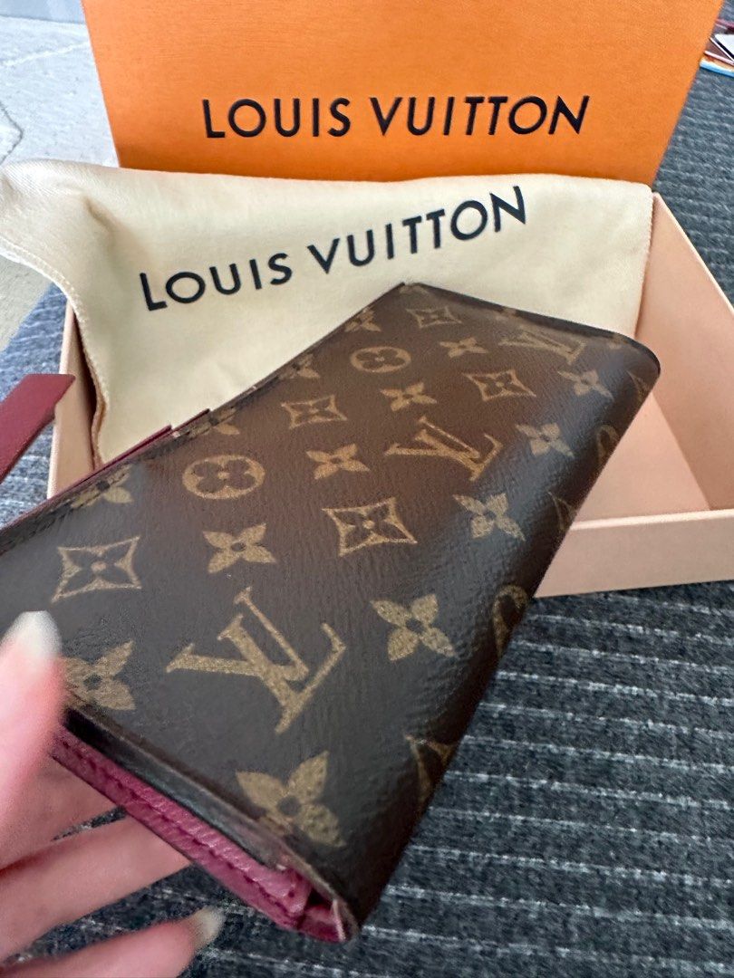 Louis Vuitton M61269 Folding Long Wallet Portefeuille Adele