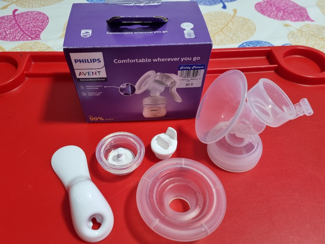 avent-brand-manual-breast-pump-milk-collector-nipple-shield