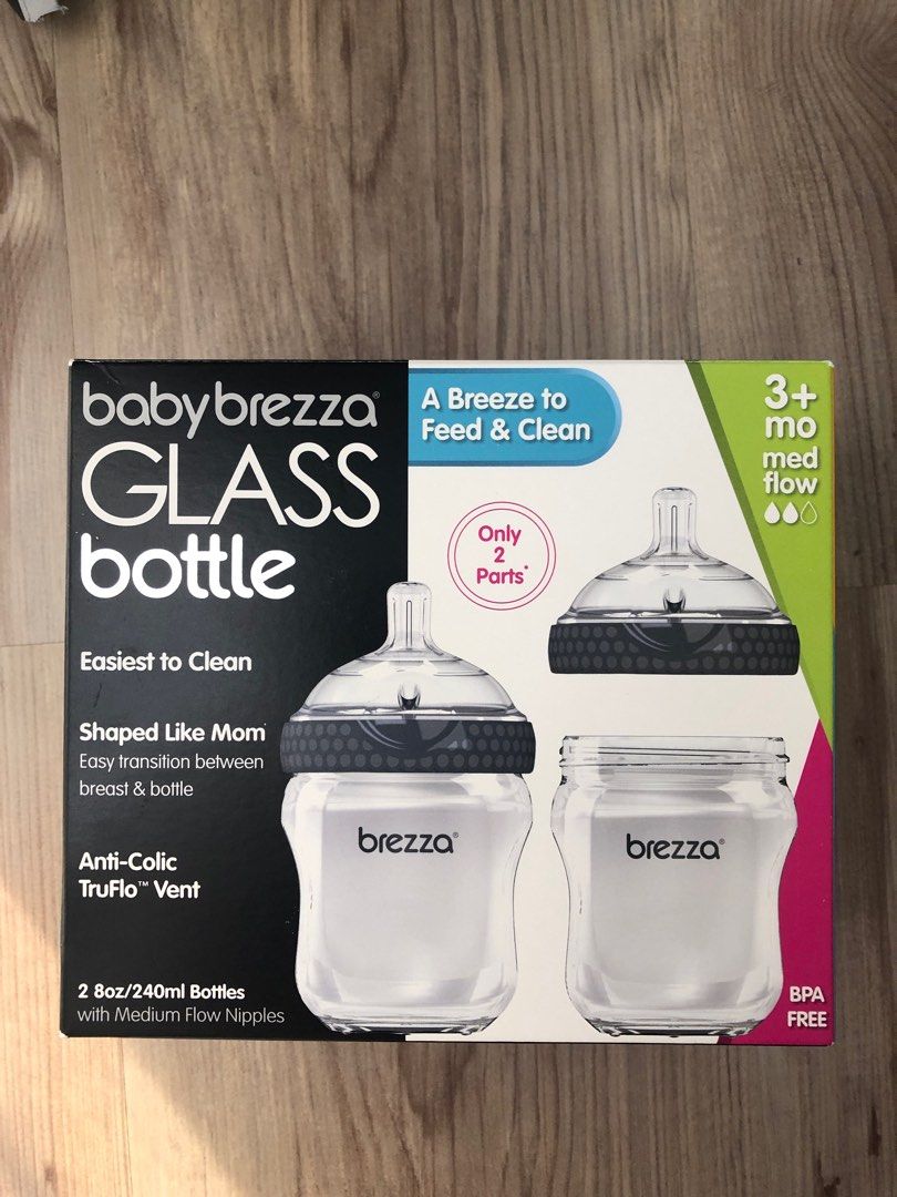 Brezza glass bottles top