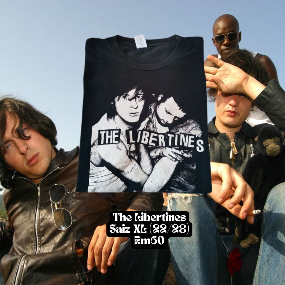 Band Libertines, Men's Fashion, Tops & Sets, Tshirts & Polo Shirts on ...