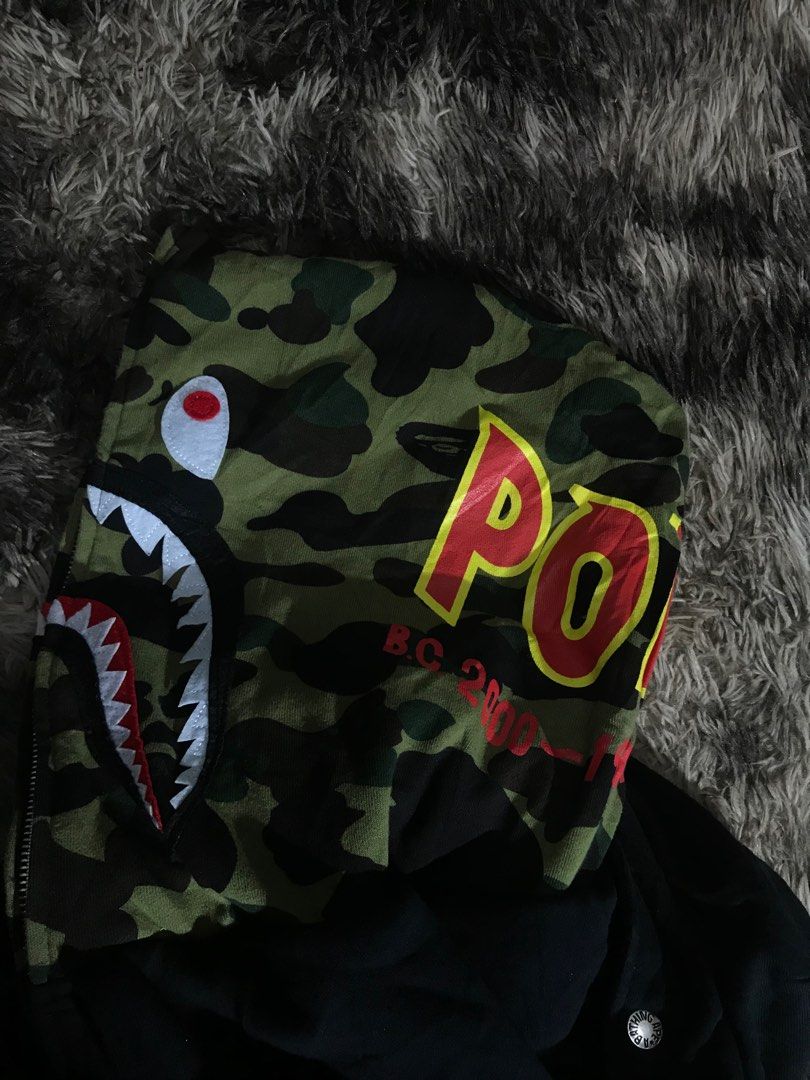 Ponr bape sales hoodie legit check
