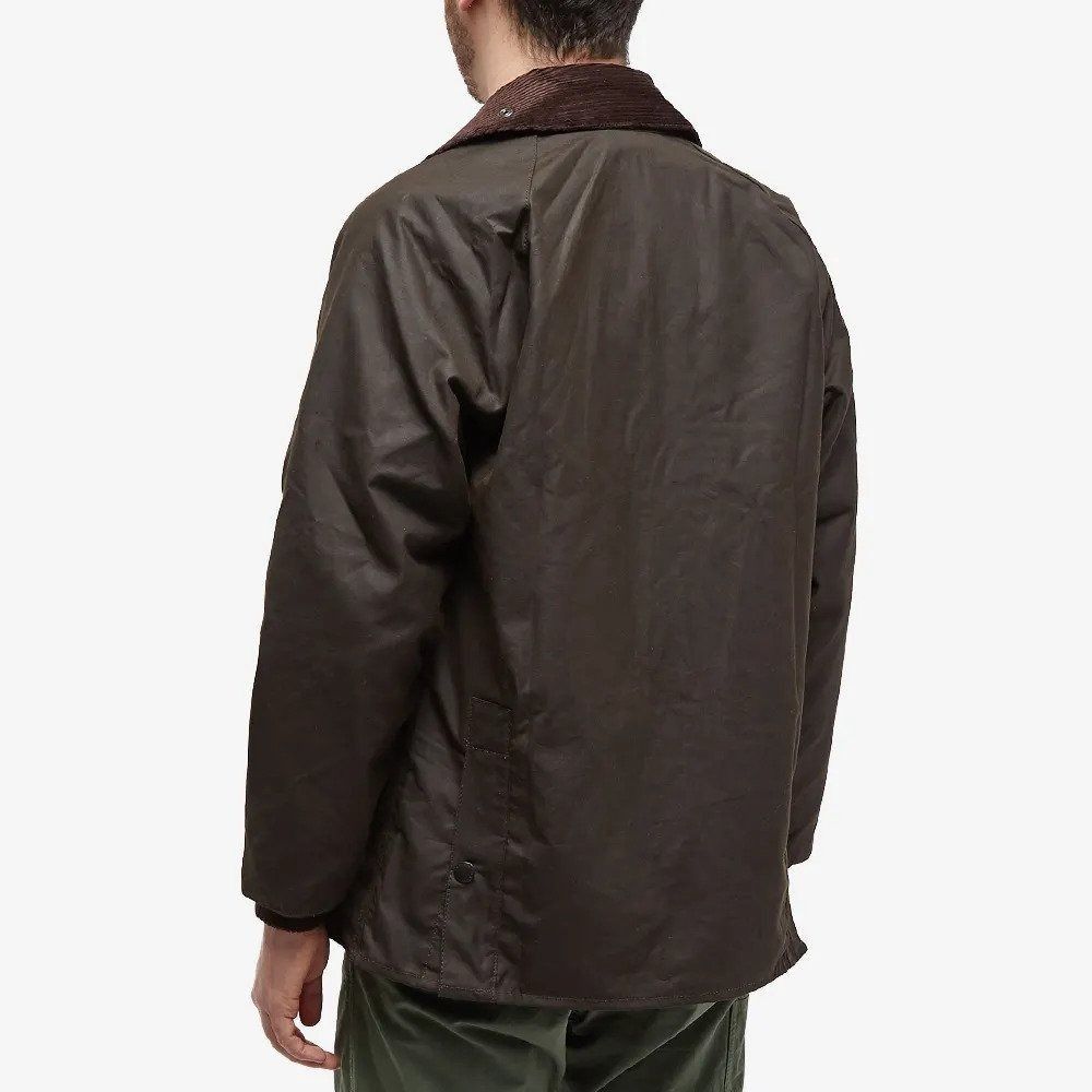 BARBOUR CLASSIC BEDALE WAX JACKET OLIVE 38, 男裝, 外套及戶外衣服