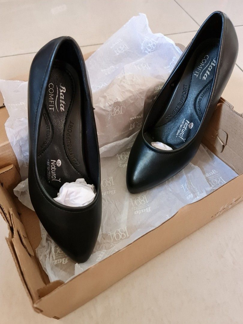 New Bata Black High Heels/ Woman Shoes, Women's Fashion, Footwear, Heels on  Carousell