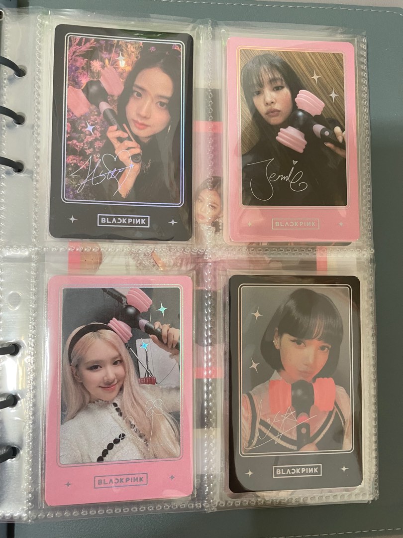 出BLACKPINK 手燈卡 一套不散 應援棒卡, 興趣及遊戲, 收藏品及紀念品, 韓流 - Carousell