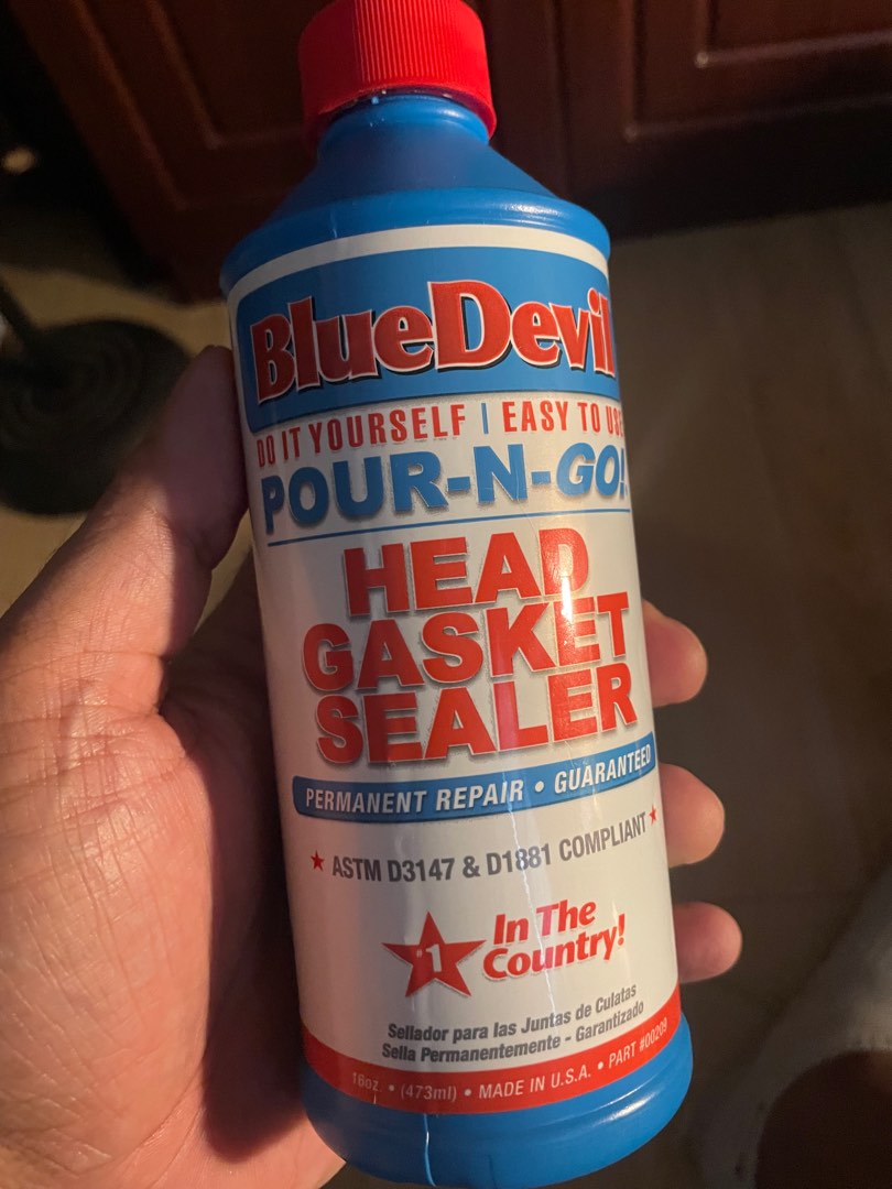 BlueDevil PourNGo Head Gasket Sealer, Car Parts & Accessories