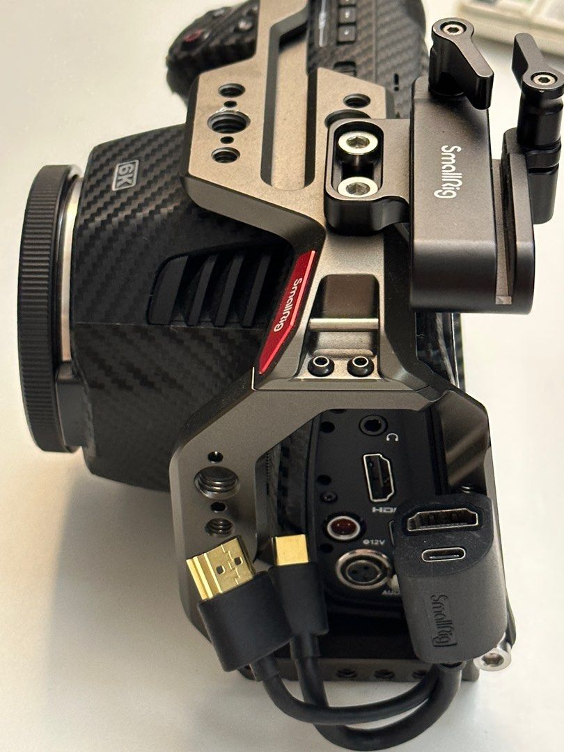 BMPCC 6K with Rigs, Photography, Video Cameras on Carousell