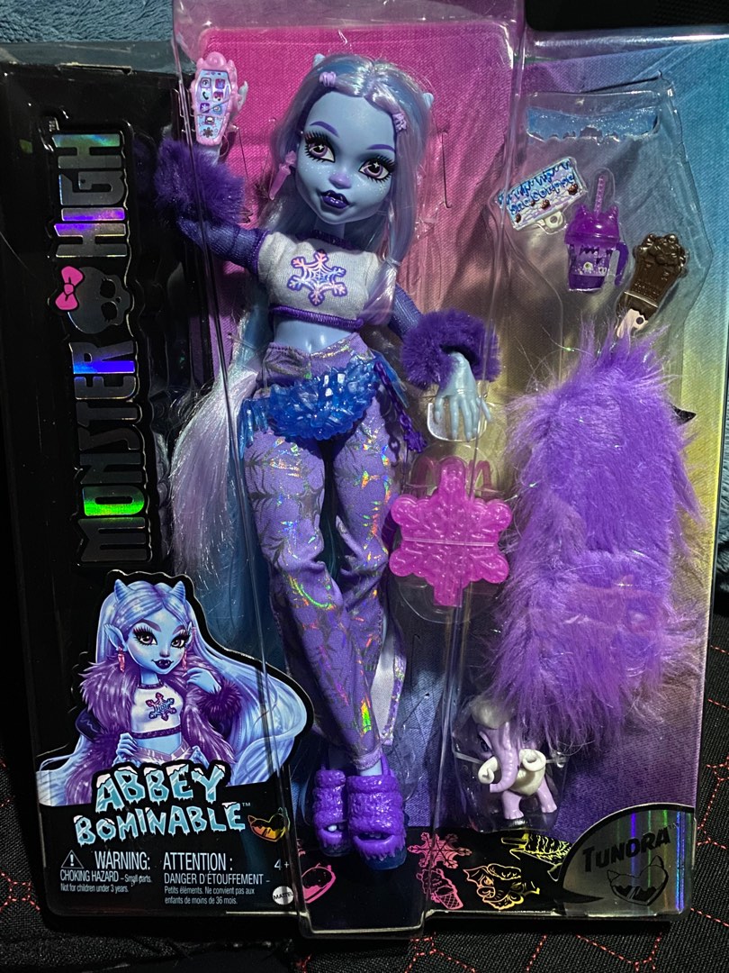 Boneca Abbey Bominable Monster High G3 Básica Importada