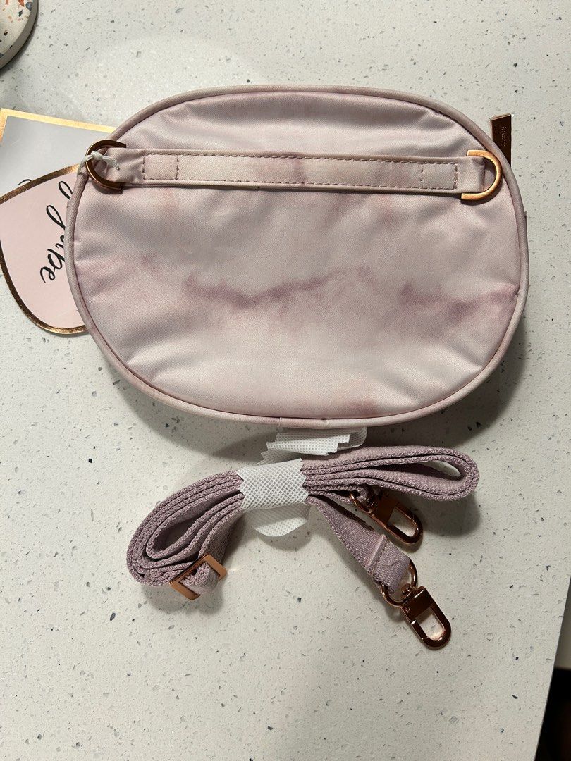Bnwt jujube rose quartz freedom Fanny pack waist pouch sling bag blush diaper bag handbag pink blush Babies Kids Going Out Diaper Bags Wetbags on Carousell