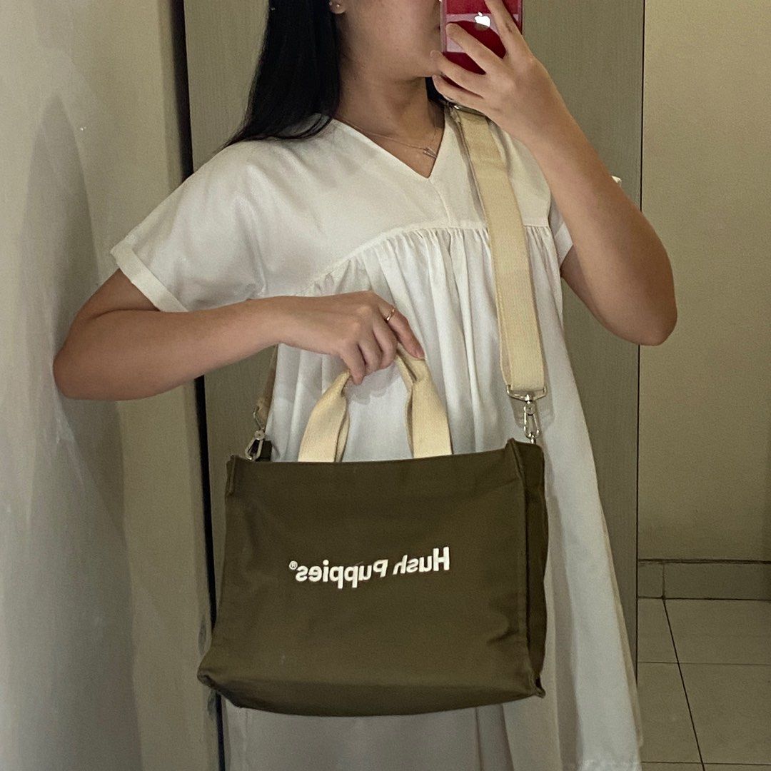 Hush puppies canvas hotsell bag