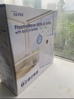 Brand New! Korea Made - PlasmaWave HEPA Air Purifier w/ Built-in Ionizer, Multistage Cleaning System, Kills 99.39% of Airborne Microorganism