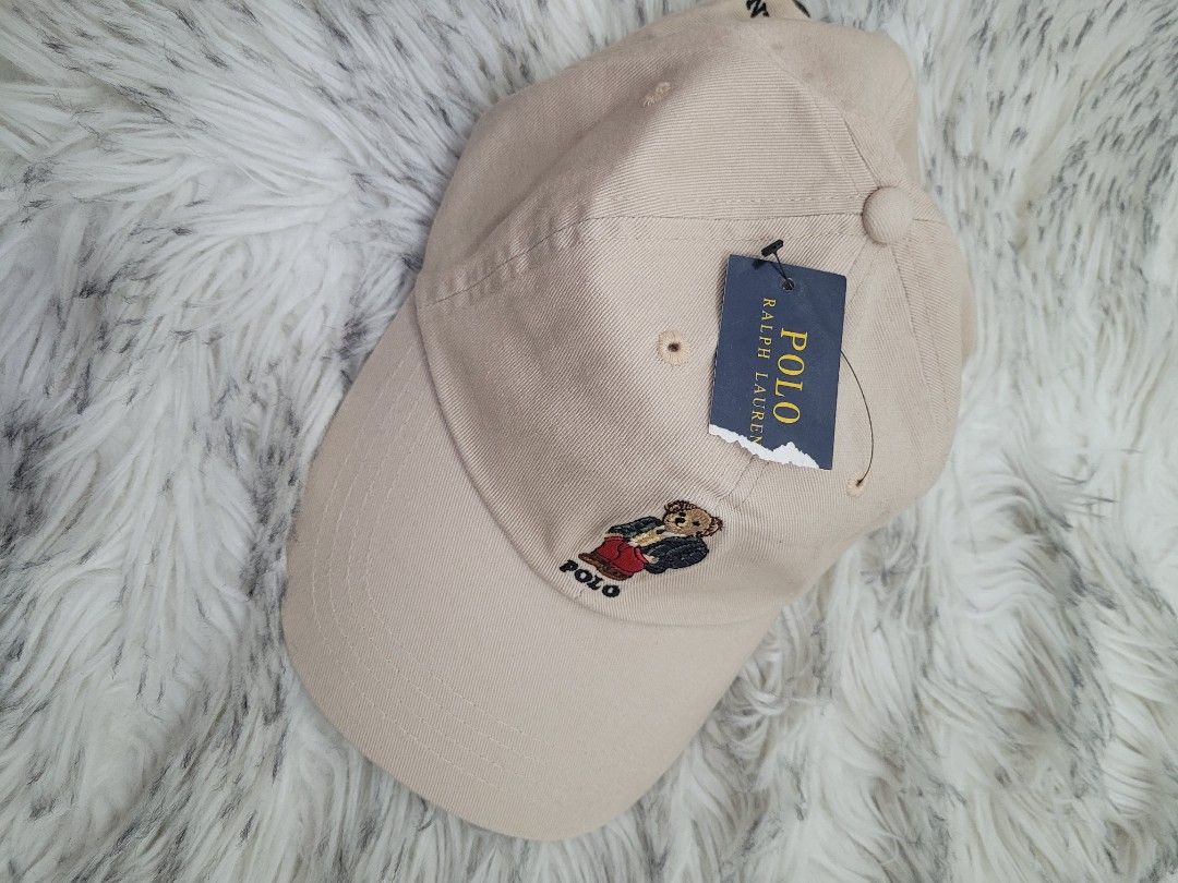 Polo bear cotton chino cap outlet