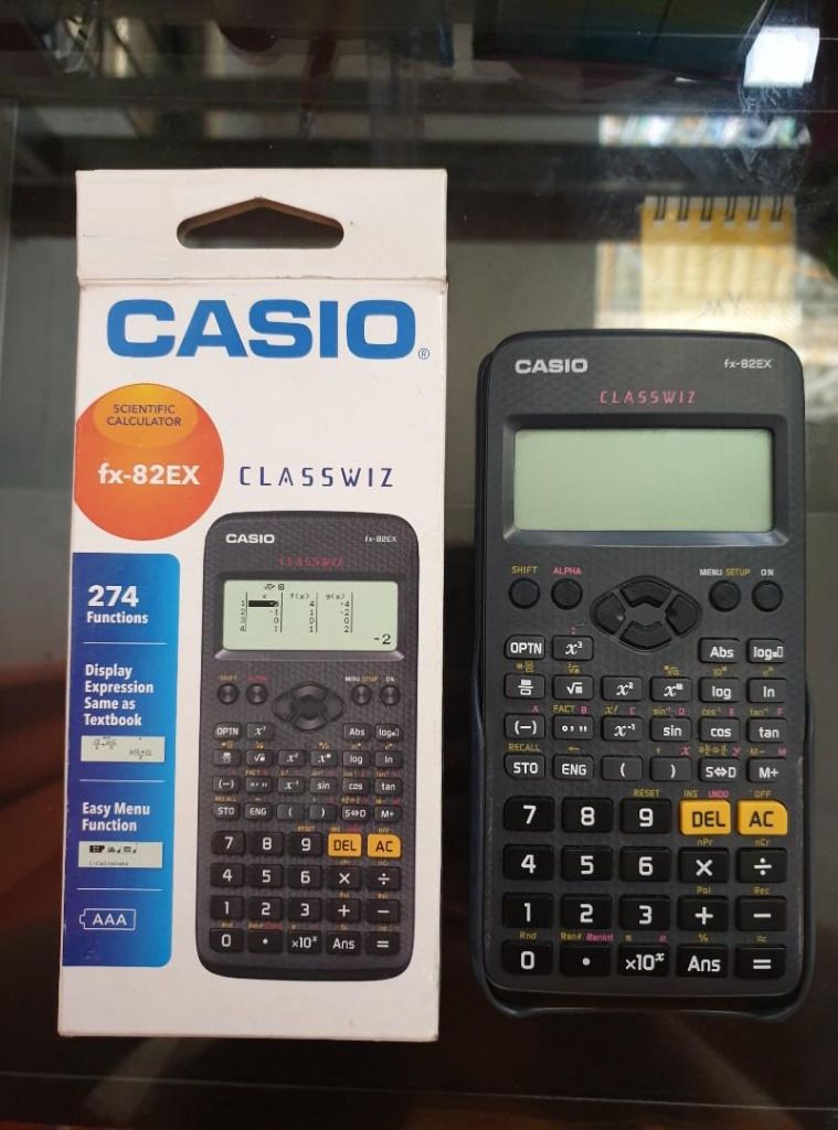 Brand New Scientific Calculator Casio FX 82EX FX82 FX 82 EX TV Home Appliances Other Home Appliances on Carousell