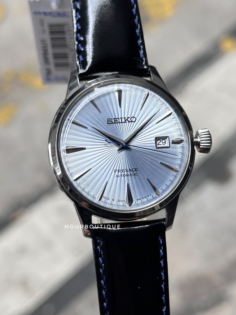 Seiko presage light online blue