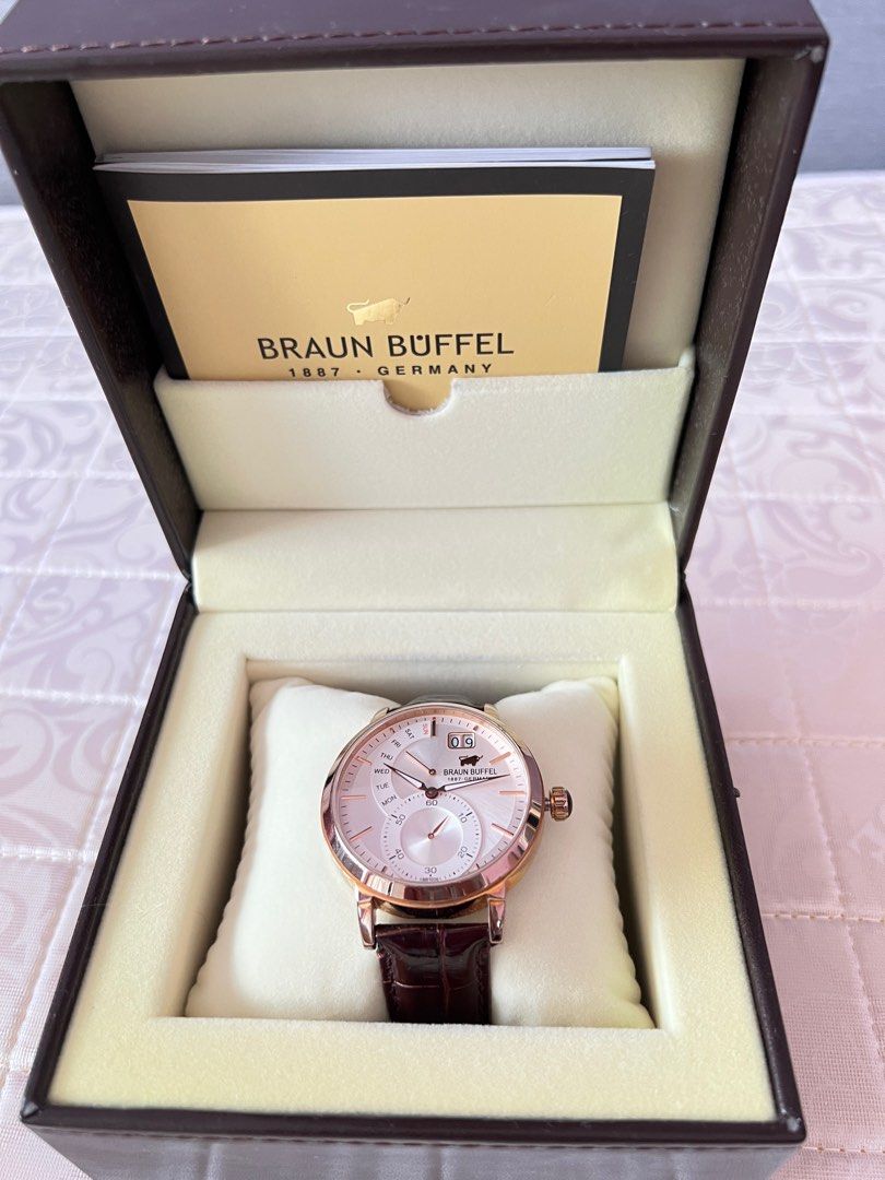 Braun buffel discount watch review