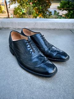 Bristol Brogue Leather Shoes