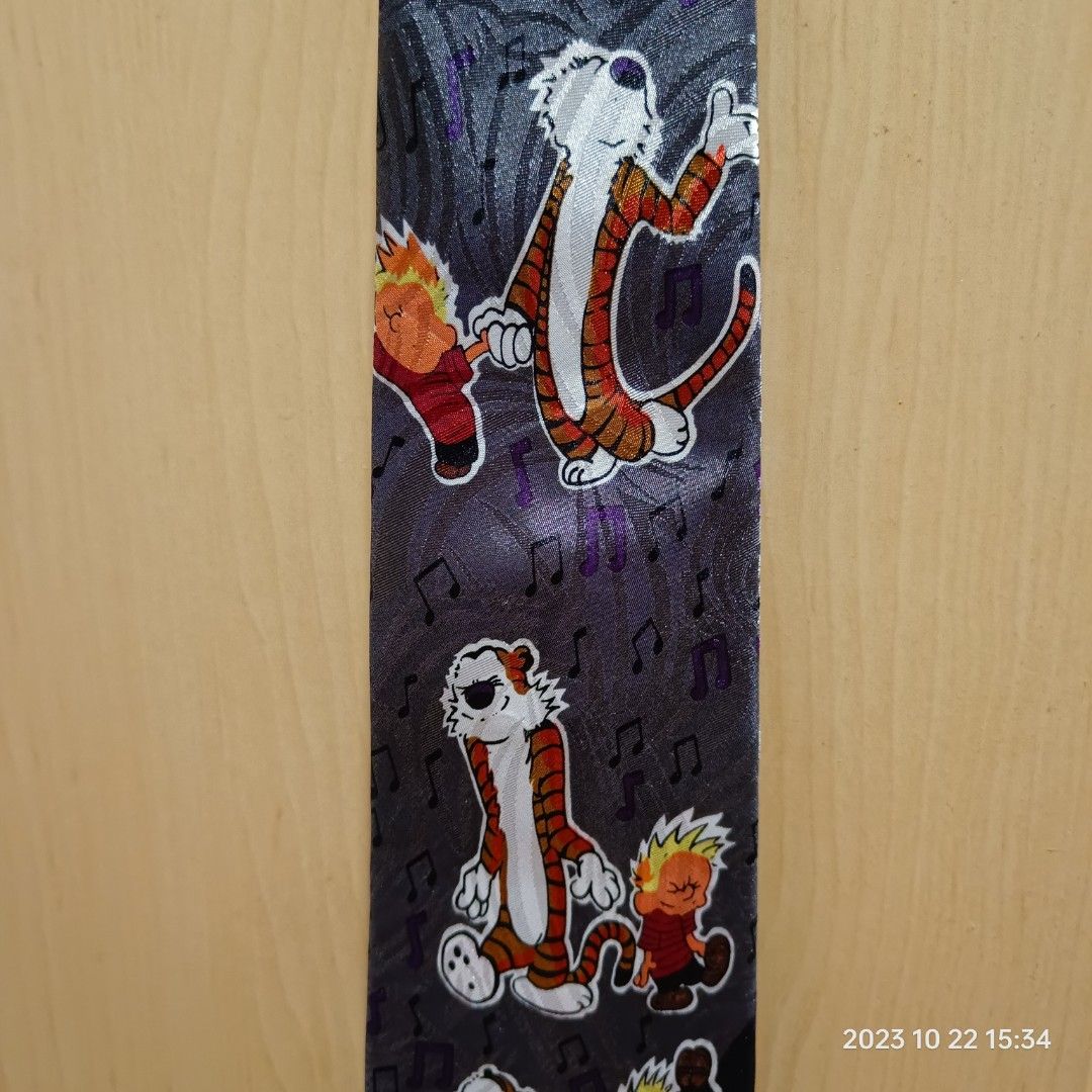 Calvin & Hobbs Tie, Men's Fashion, Watches & Accessories, Ties on Carousell