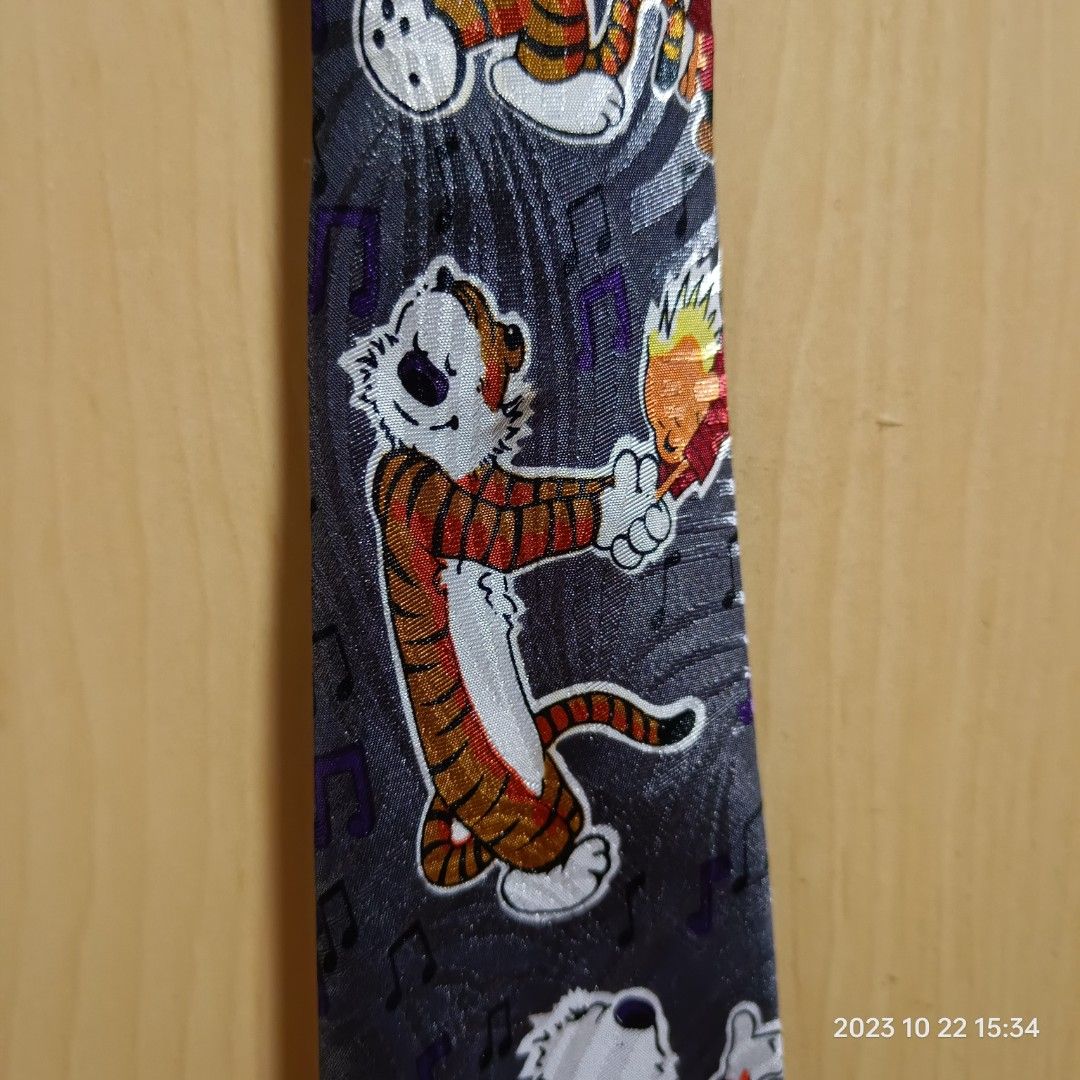 Calvin & Hobbs Tie, Men's Fashion, Watches & Accessories, Ties on Carousell