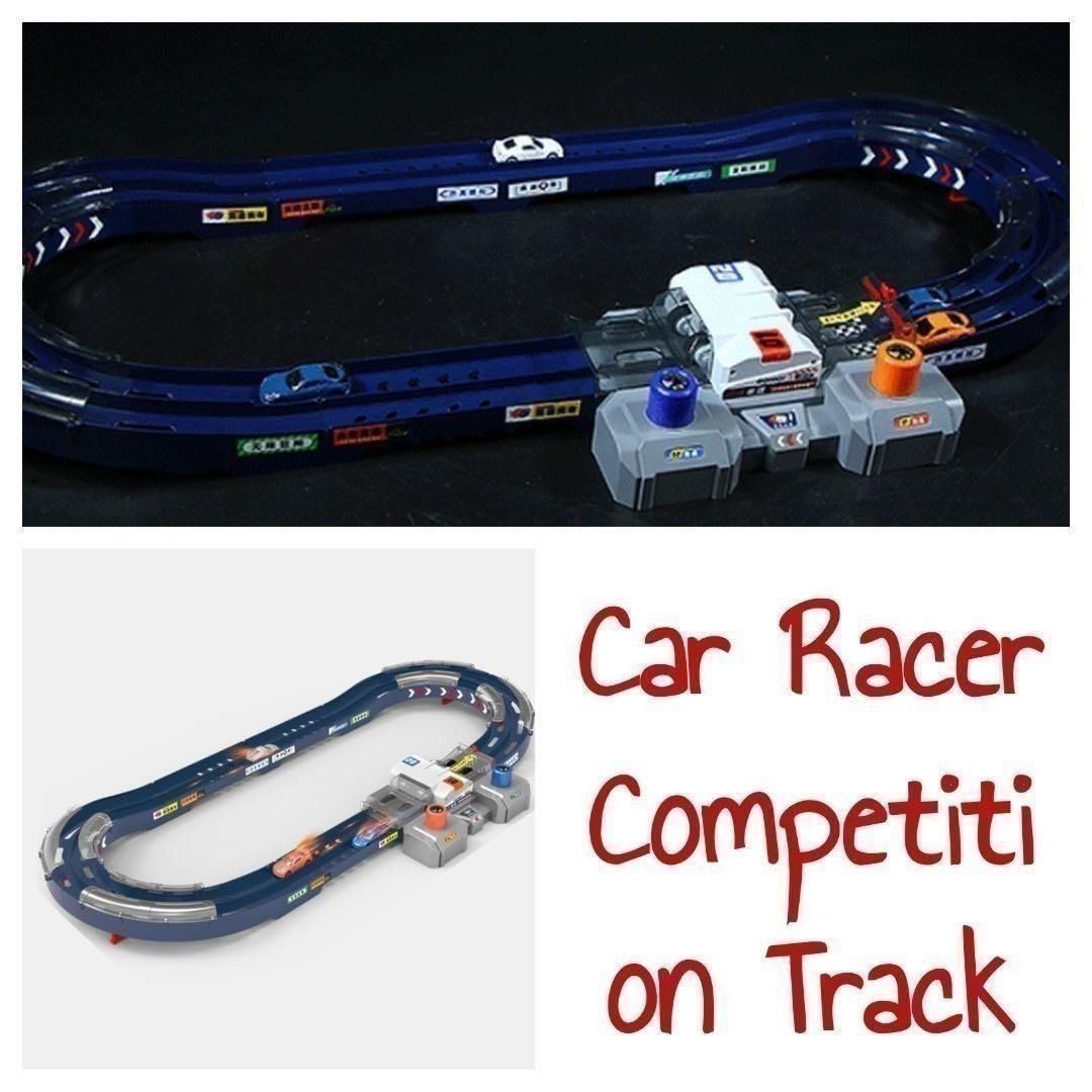 Car Racer Competition Track (V), Hobbies & Toys, Toys & Games on Carousell