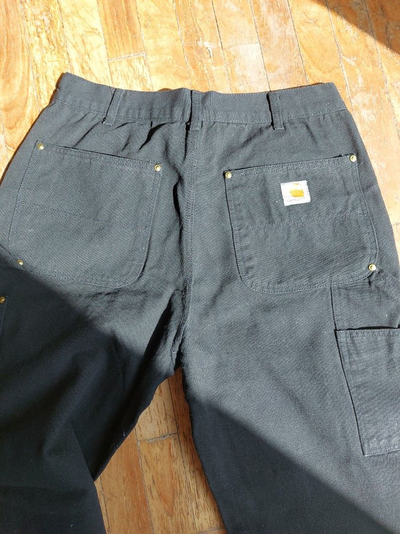 Carhatt Cargo Pants USA Black, Men's Fashion, Bottoms, Trousers on