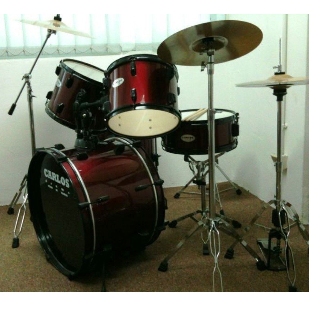 Carlos Drum set for RENT, Hobbies & Toys, Music & Media, Musical