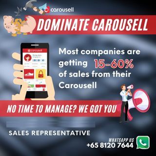 Carousell Seller - No time to do it yourself? Let Us Help!