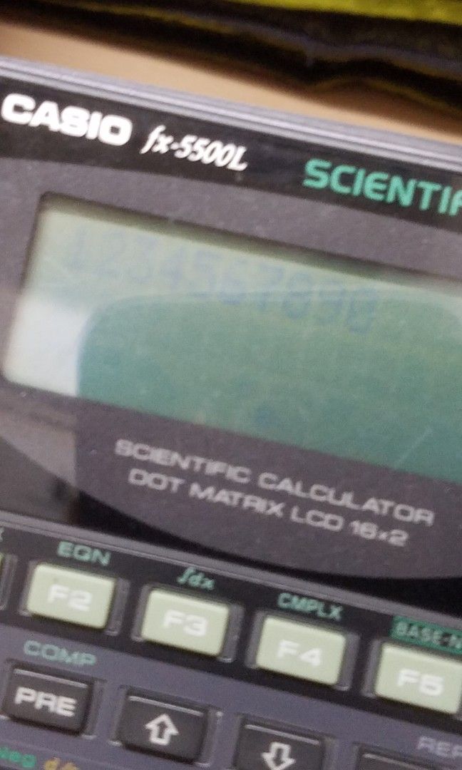 Casio fx5500l outlet