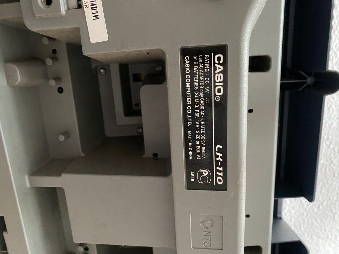 Casio keyboard with stand and chair, Hobbies & Toys, Music & Media