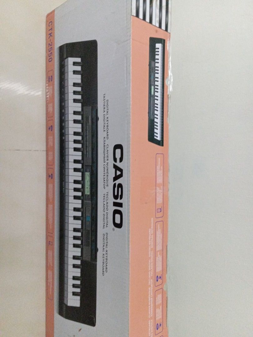 Casio piano Ctk 2550 Hobbies Toys Music Media Musical