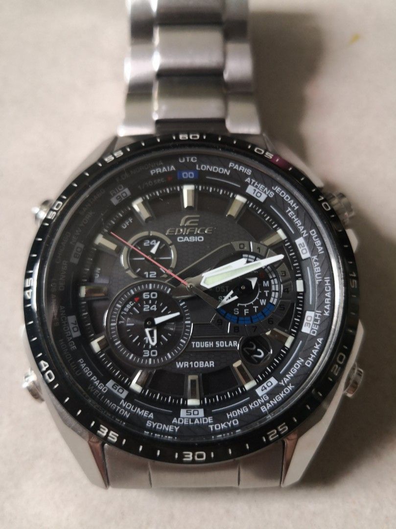Casio tough solar, Men's Fashion, Watches & Accessories, Watches on ...
