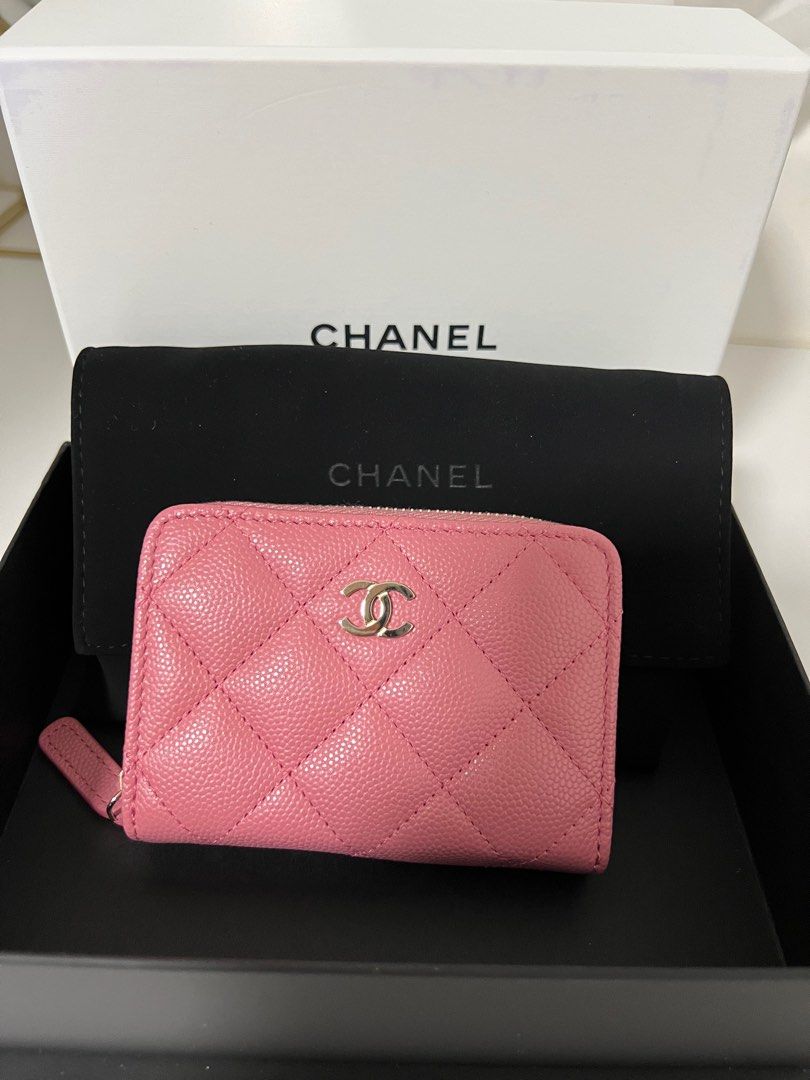 Chanel 22A coin purse with cardholder, Luxury, Bags & Wallets on Carousell