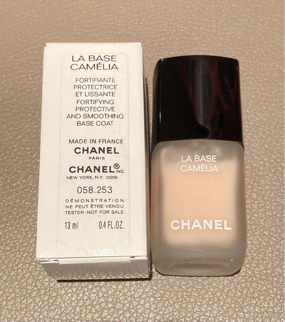 Chanel 山茶花護甲底油La Base Camelia, 美容＆化妝品, 指甲美容＆其他- Carousell