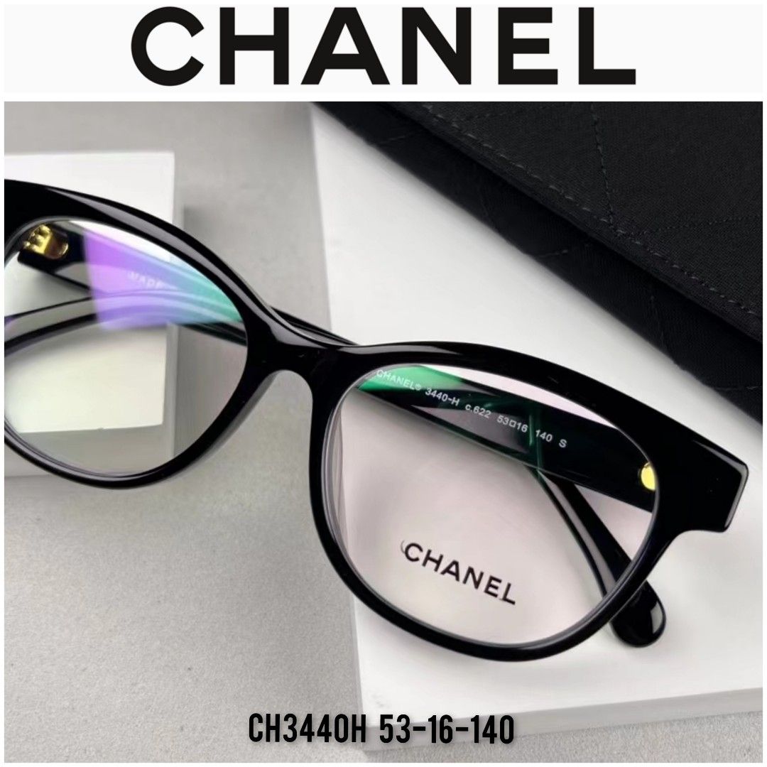 Chanel ch3440H eyewear specs glasses, Women's Fashion, Watches & Accessories,  Sunglasses & Eyewear on Carousell