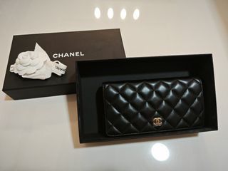 CHANEL 2024 SS Classic Zipped Coin Purse ( AP0216 Y01588 C3906)