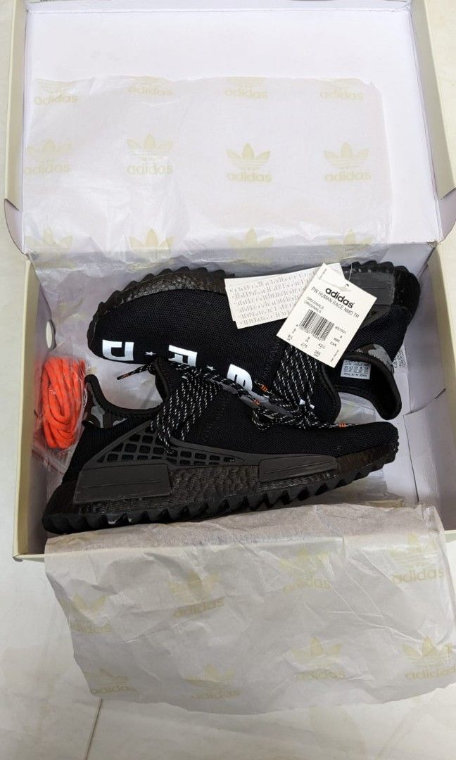 CHEAP Adidas Human Race Pharrell Black YOU NERD