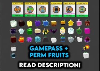 Desapego Games - Roblox > Frutas e Gamepass Blox Fruits