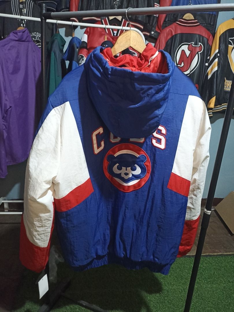Vintage 90s Starter MLB Chicago Cubs Puffer Jacket Size Medium