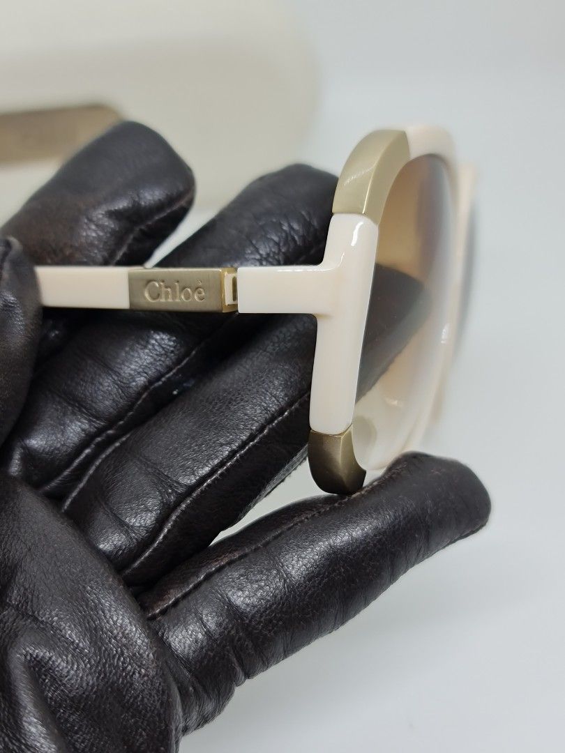 Chloe Round Frame Sunglasses (Category: Sunglasses & Eyewear) located in Binan City. Submitted by mommysellsph (Listing ID 1261494344, Image 3). Description: Slightly used Still in excellent condition Inclusions: care card, authenticity card and hard case 100% authentic #2024declutter.
