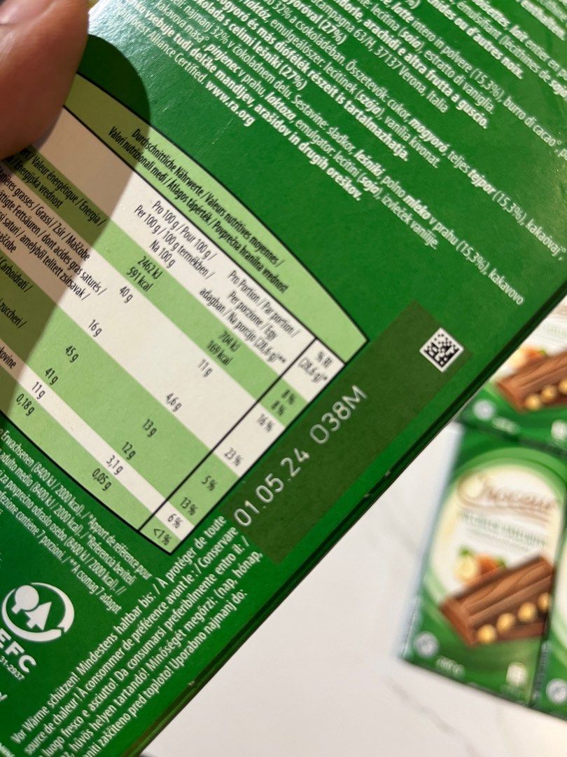 Chocolate Choceur Hazelnut ALDI, Food & Drinks, Local Eats on Carousell