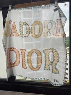 Christian Dior DIOR OBLIQUE 2022-23FW Dior oblique diortwin square scarf  (15DOB090I600_C412)