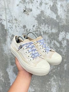 CHRISTIAN DIOR WHITE SNEAKERS