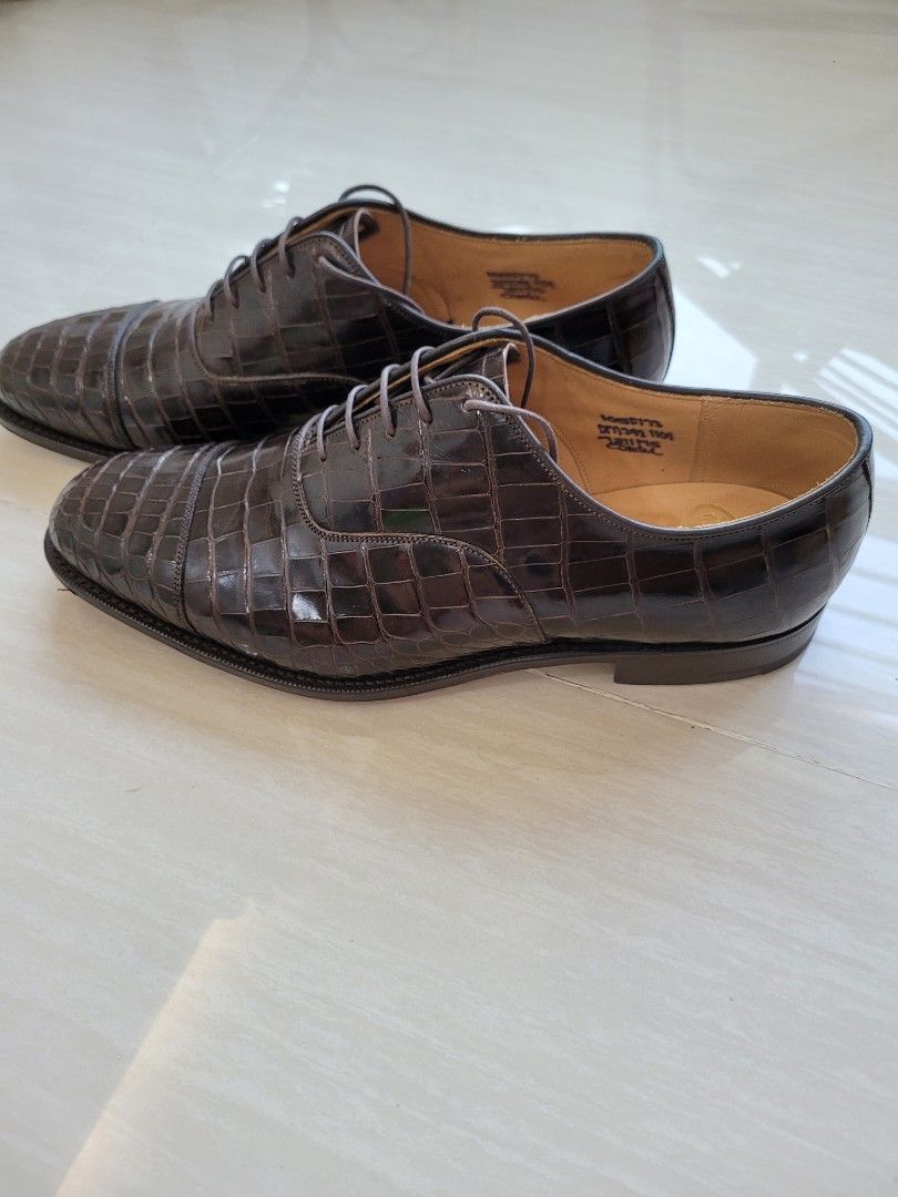 Church's crocodile shoes discount