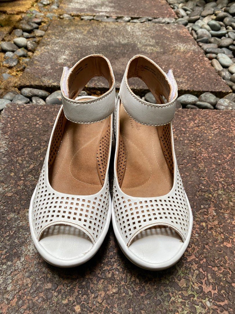 Clarks reedly salene wedge sandal hotsell