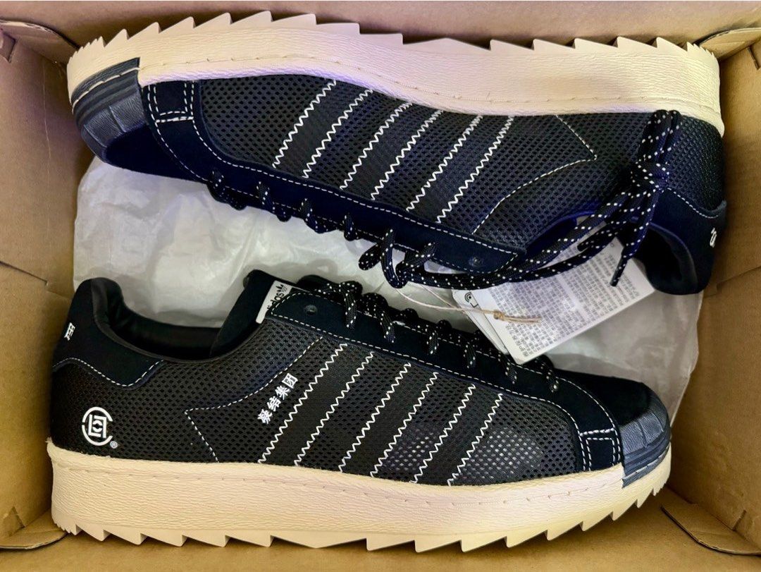 CLOT NEIGHBORHOOD ADIDAS SUPERSTAR BY EDISON CHEN nbhd not edc