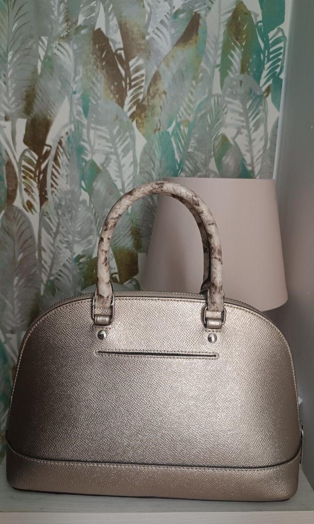 Coach Metallic Exotic Trim Mini Sierra