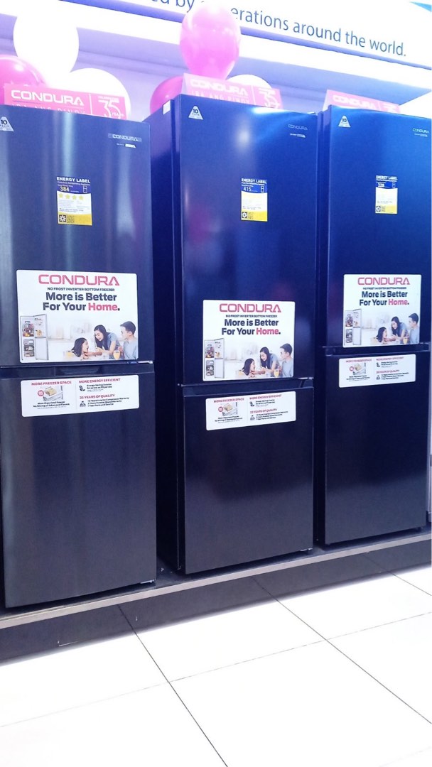 CONDURA BOTTOM FREEZER INVERTER REFRIGERATOR, TV & Home Appliances